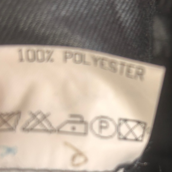 Teenflo Maurice Tarico shimmer look black pants Sz 40 (US 8) - Picture 3 of 5